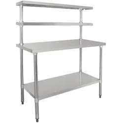 Vogue Edelstahl Vorbereitungsstation 1800x600mm