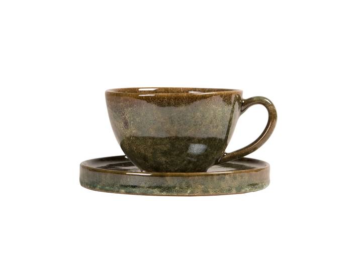 Byon Tasse avec soucoupe Jade Vert