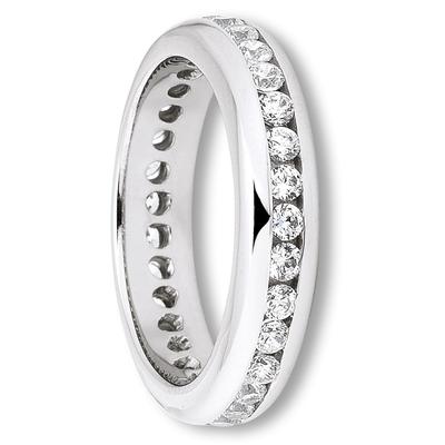 Silberring ONE ELEMENT "Zirkonia Ring aus 925 Silber Zirkonia Ring aus 925 Silber" Gr. 56, silber, Fingerringe, Damen, 56,mit Zirkonia, Silber 925 (Sterlingsilber), Silberring, Ausdruck von Individualität – dezent, bedeutungsvoll, nah am Herzen