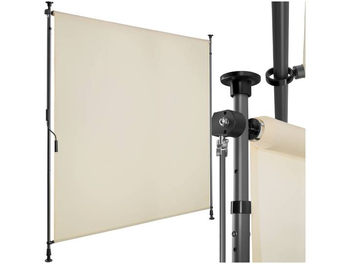 Klemmmarkise Taija mit Handkurbel - 150 x 310 cm, beige