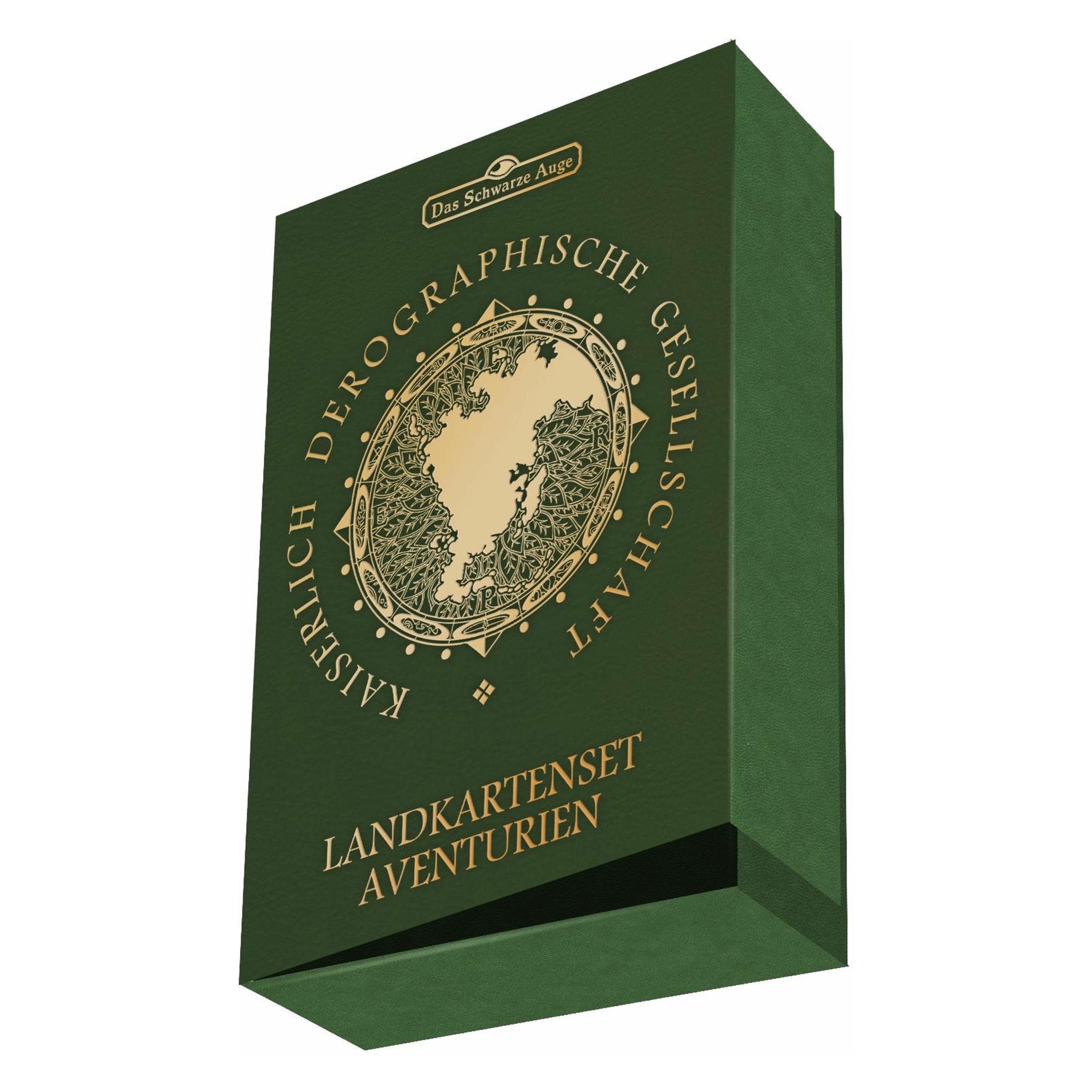 Ulisses Spiele US25973 - DSA5 - Landkartenset Aventurien - KDG Edition (DE Ausgabe) (Deutsch) (US25973)