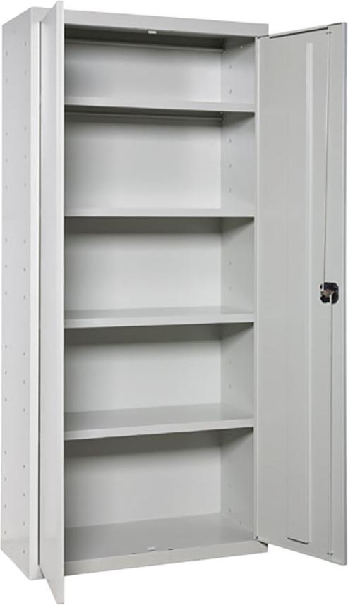 Mehrzweckschrank 2 Türen 4 Einlegeböden