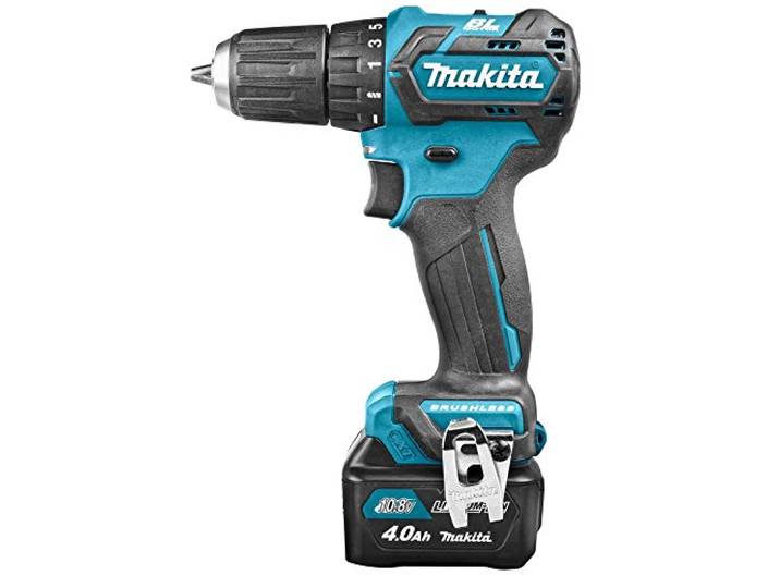 Makita Perceuse visseuse 12 V CXT Li-Ion 4 Ah Ø 10 mm MAKITA - 2 batteries\, chargeur\, coffret - DF332DSMJ