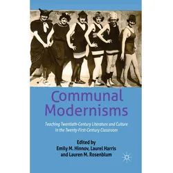 Communal Modernisms, Belletristik