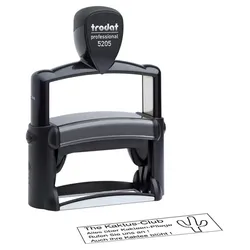 trodat Textstempel, individualisierbar 5205 mit Logo