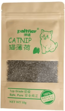 Inspire Curations MintMew Organic Catnip Leaves & Cat Grass Treats 10g