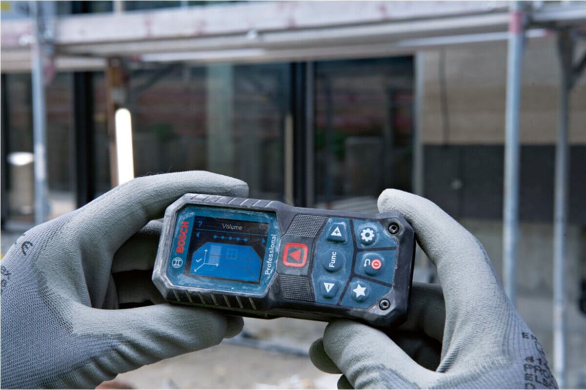 Bosch Professional GLM 50-22 Laser-Entfernungsmesser   für Messungen von Länge, Fläche oder Volumen   mit LCD-Display und Speicherfunktion   0601072S00)