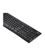 Logitech K270 RF Wireless QWERTY US Layout Schwarz Tastatur Keyboard (920-003738)