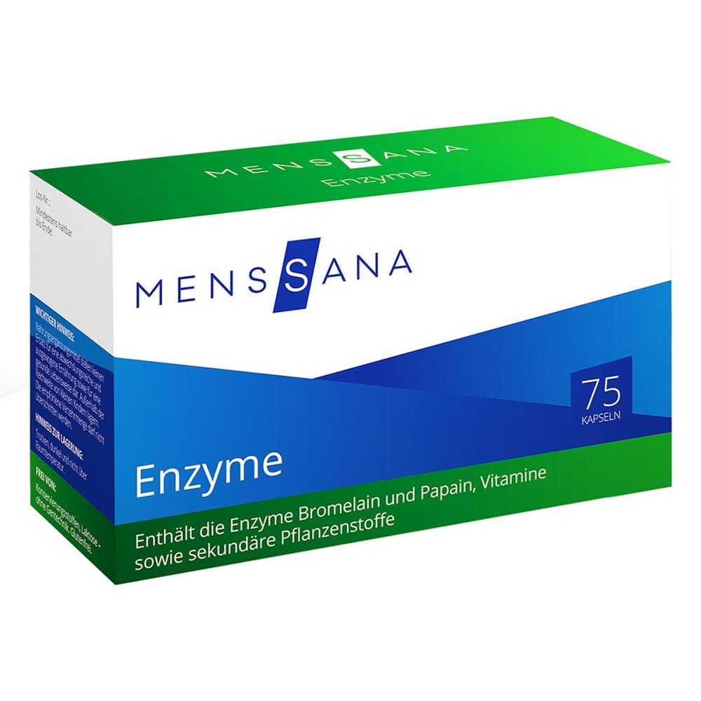MensSana AG Enzyme MensSana Kapseln 09888760