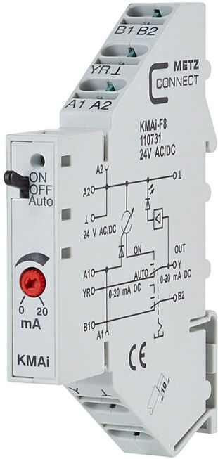 BTR NETCOM Capteur de valeur analogique KMAi-F8 110731 ; Metz Connect (110731)