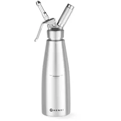 HENDI Sahnespender, Profi Line, 1L, ⌀98x(H)330mm