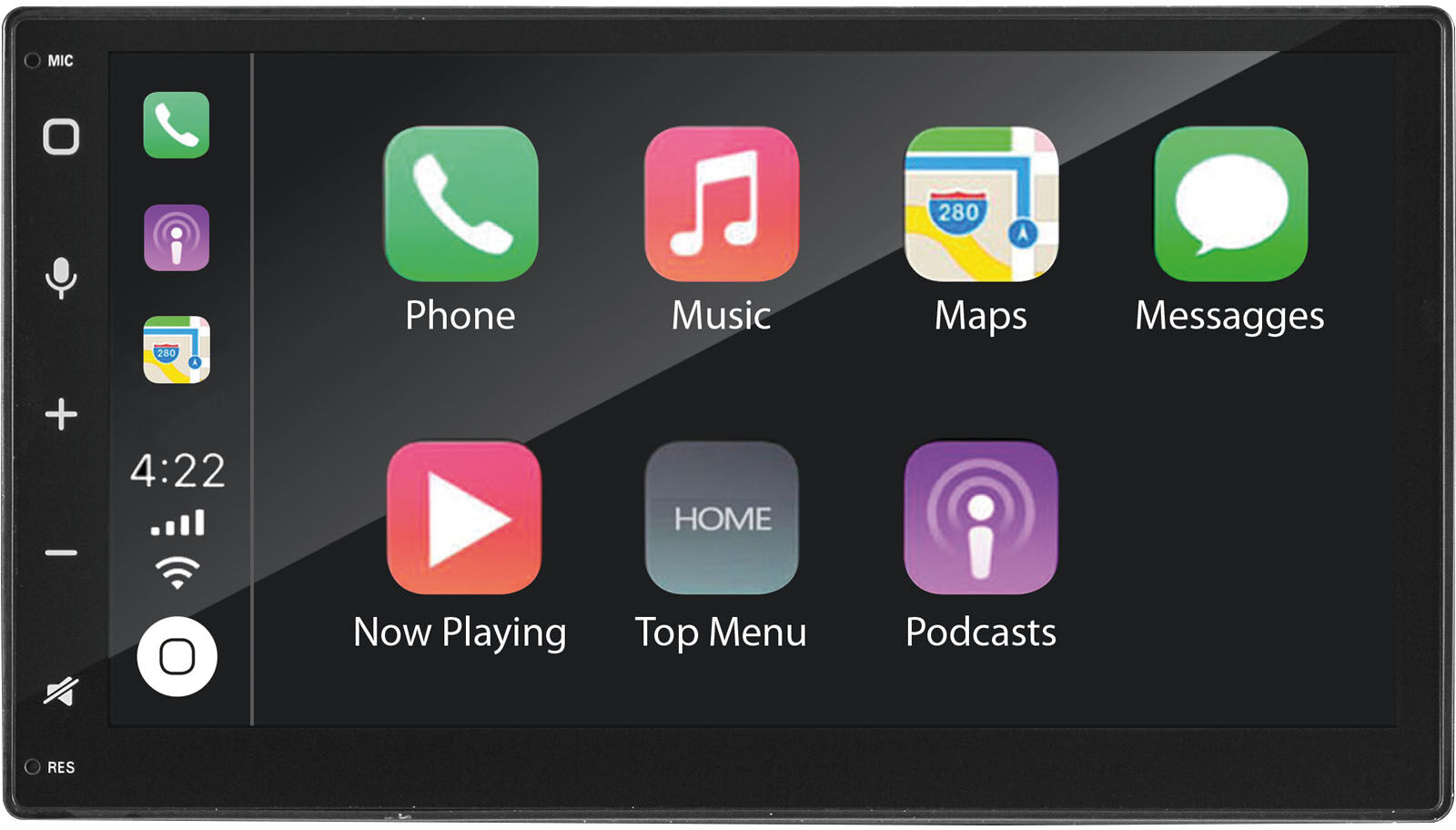 Phonocar Radio/navigationssystem-Kombination Mediastation 6.75 Tft/lcd Carplay Android Dab + Vm012