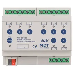MDT, Aktor, AKS-0810.03 Schaltaktor 8fach 6TE (Schaltaktor)