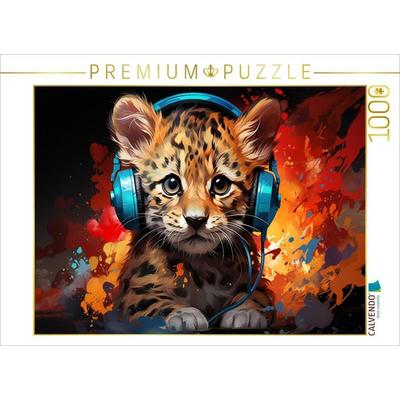 CALVENDO Puzzle Ein Motiv aus dem Kalender Musik Safari | 1000 Teile Lege-Größe 64x48cm Foto-Puzzle für glückliche Stunden, Game von , Calvendo Puzzle