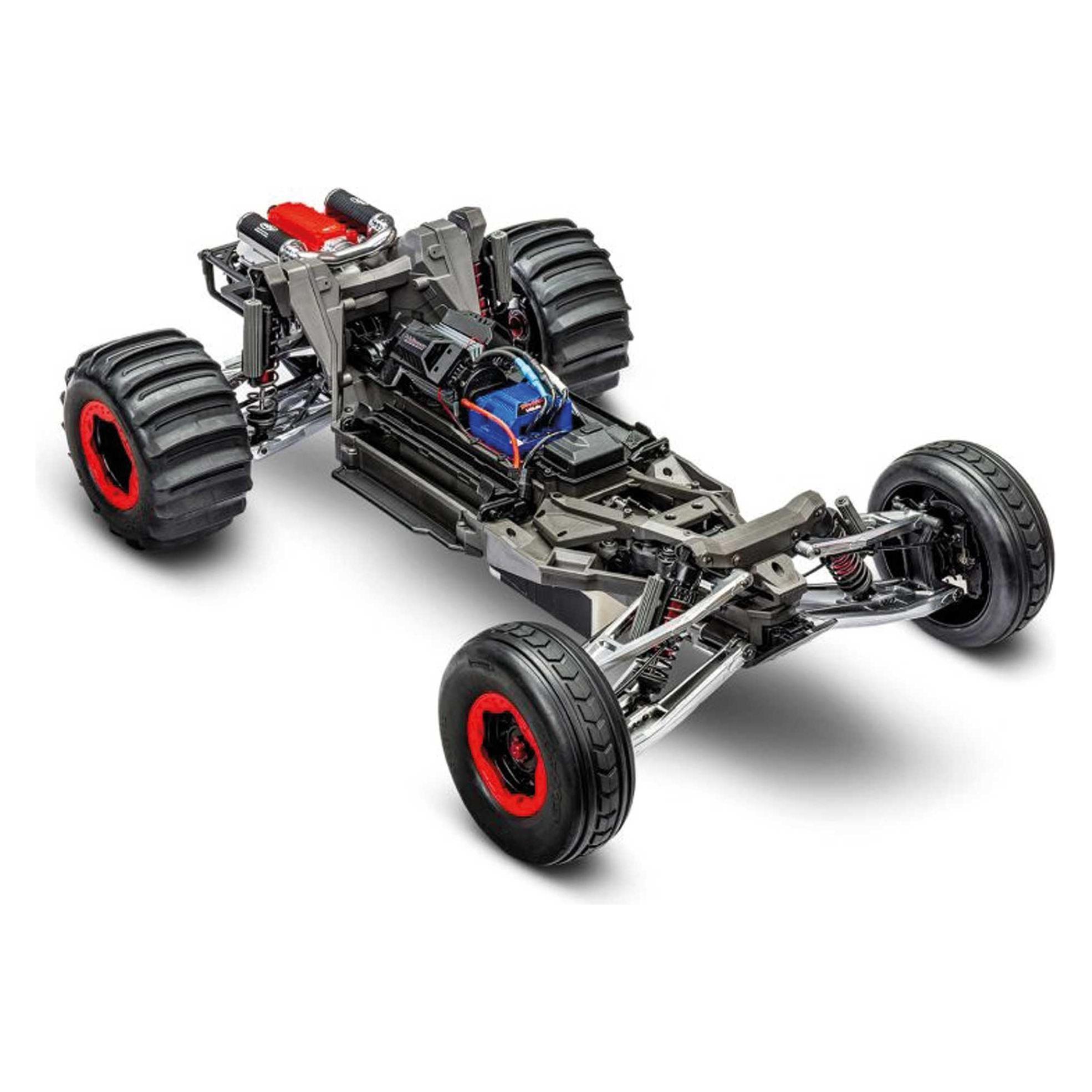 Traxxas FUNCO RWD 8S VXL rot 1/6 Sand Car RTR Brushless, ohne Akku/Ladegerät (RTR Ready-to-Run) (TRX109076-4-RED)