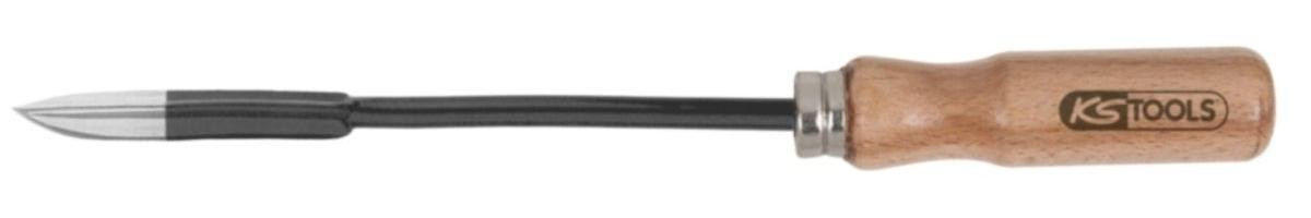KS Tools driekantige schraper met spatel, 265 mm