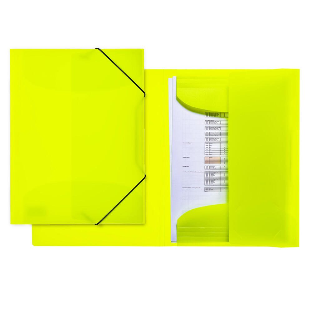 HERMA Sammelmappe Neon DIN A4 neon-gelb 19655