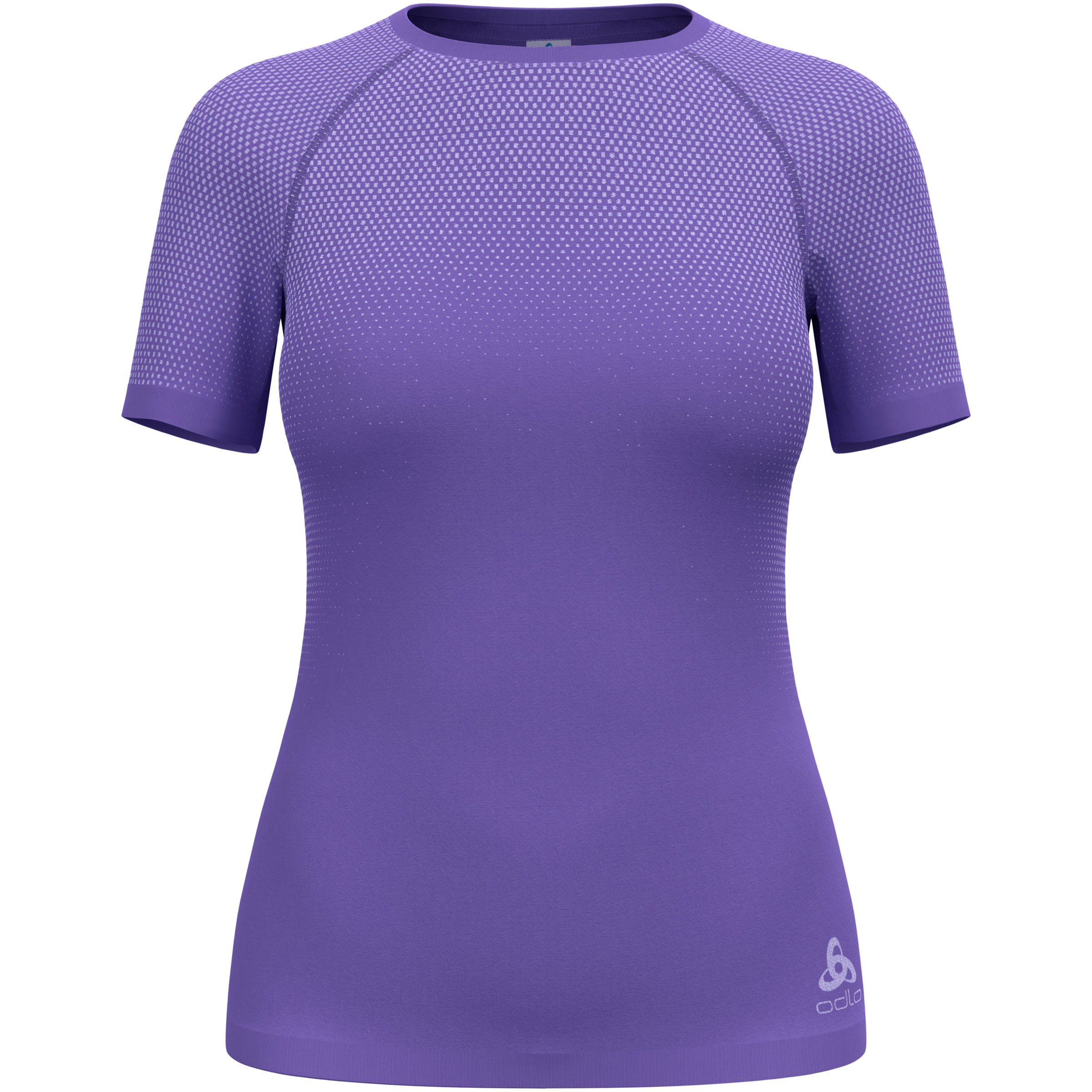 Odlo Performance Light Damen Kurzarm Unterhemden lila Größe S Elastisch