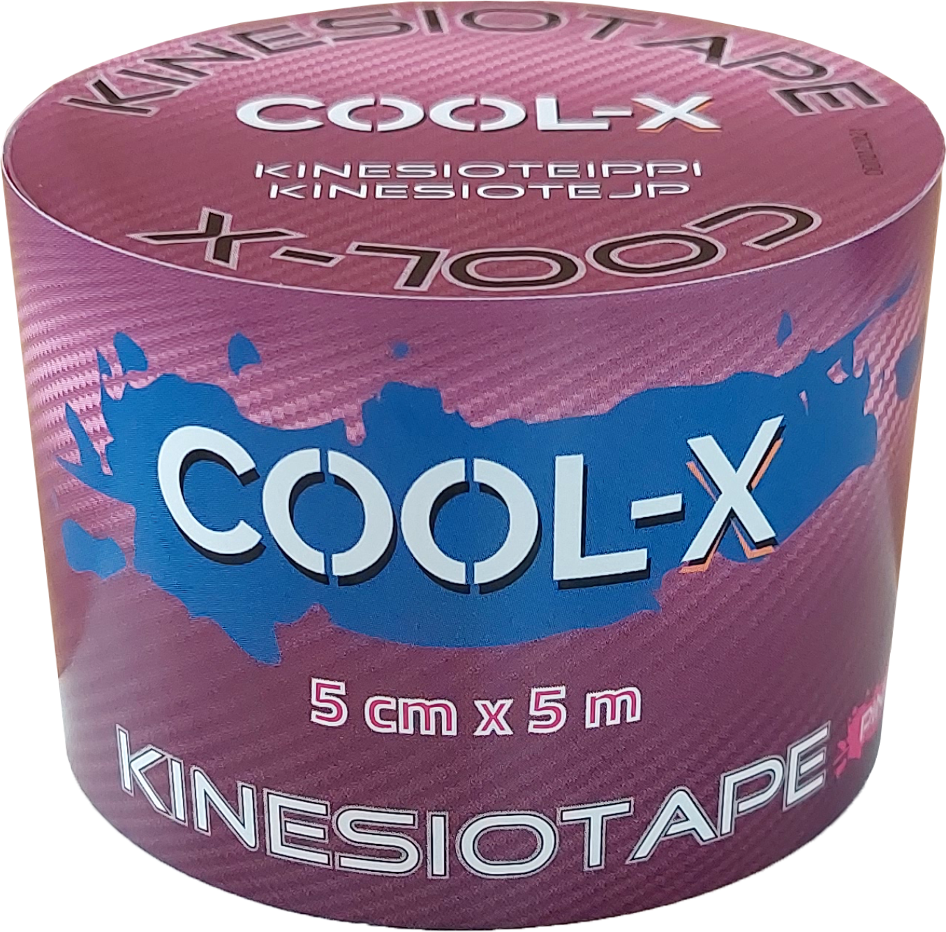 Cool-X Kinesioteippi - Musta