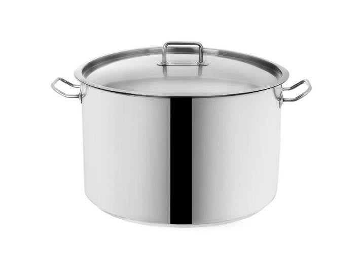 Marmite en acier de 40 cm 30 L avec couvercle
