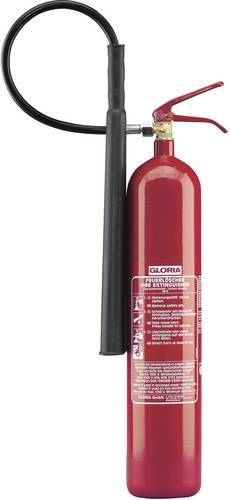 Gloria KS5ST Kohlendioxidfeuerlöscher 5 l Brandklasse: B Inhalt 1 St.