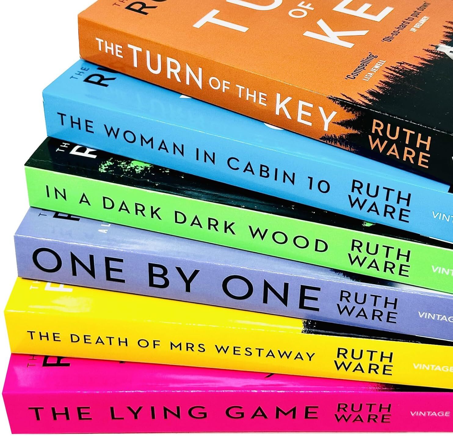 Vintage Ruth Ware 6 Books Collection Set – Psychological Crime Thriller Collection