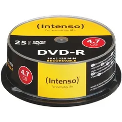 Intenso DVD-Rohlinge »DVD-R« 25 Stück silber