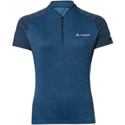 VAUDE Damen Shirt VAUDE Damen Radsportshirt Tamaro Kurzarm, Größe 42 in Blau Blau