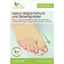 Vital Comfort Hallux-valgus-Schutz und Zehenspreizer
