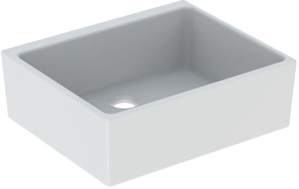Geberit Publica Mehrzweckbecken 360060000 60 x 40 x 13 cm, ohne Überlauf, weiß