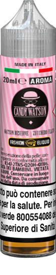 Fashion Vape Eliquid Candy Watson Fashion Vape Liquido Shot 20ml Tabacco Zucchero Filato
