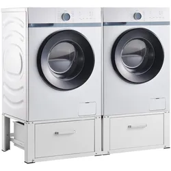 En.Casa Heyen, Waschmaschinenschrank, Weiss