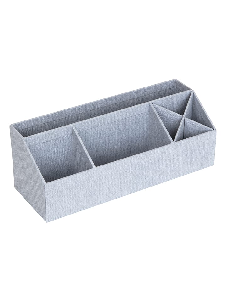 BIGsoBox Schreibtisch-Organizer "Elisa" in Grau - (B)33 x (H)12,5 x (T)12,5 cm - onesize
