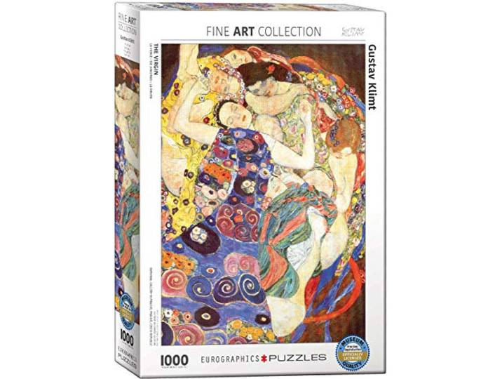 De Maagd door Gustav Klimt 1000-delige puzzel