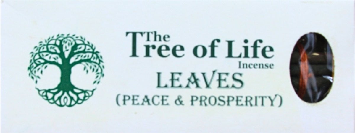 Ruben Robijn The Tree of Life Leaves Wierook Stokjes