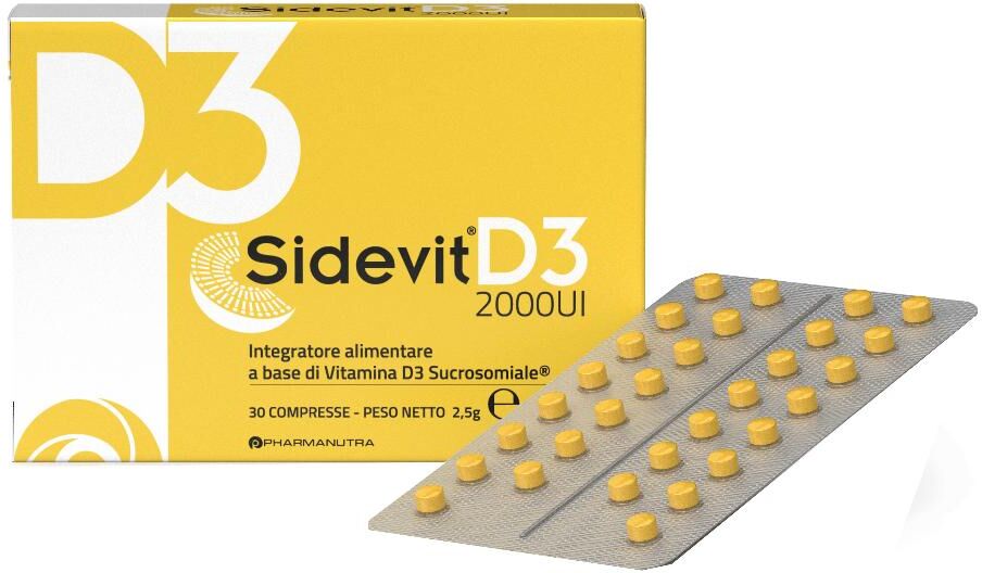 PHARMANUTRA SpA SIDEVIT D3 2000UI 30Cpr