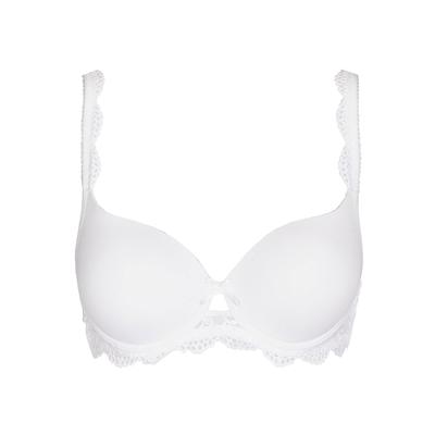 Dirndl-BH NINA VON C. "Push Up Dirndl BH Silver Edition", Damen, Gr. 85, Cup C, weiß, Obermaterial: 86% Polyamid PA. 14% Elasthan EL., BHs Dirndl-BH