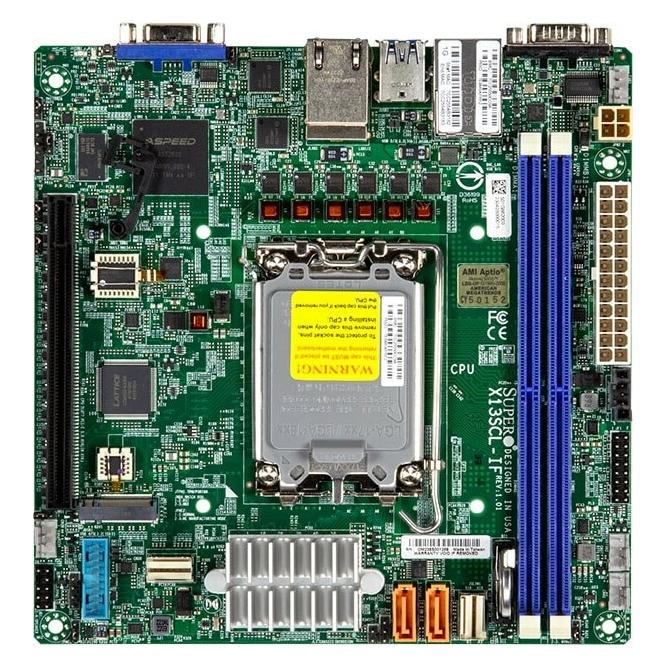 Supermicro X13SCL-IF S1700 (LGA 1700, Mini-ITX) (MBD-X13SCL-IF-B)