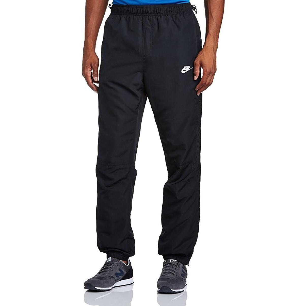 Nike Mens Light Weight Woven Track Pants Schwarz