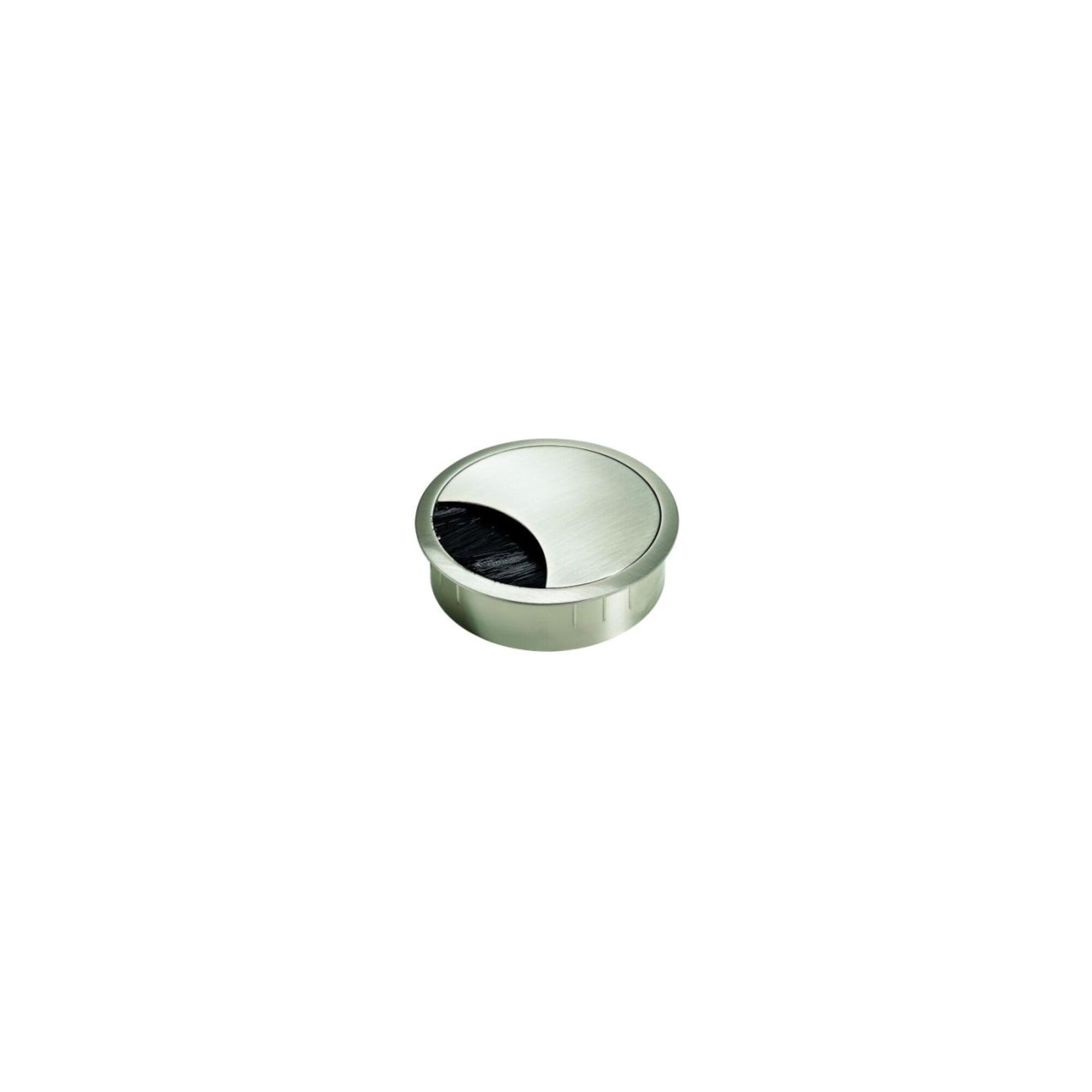 Hettich Kabeldurchlass, ø 60 mm, Edelstahl Optik (45861)