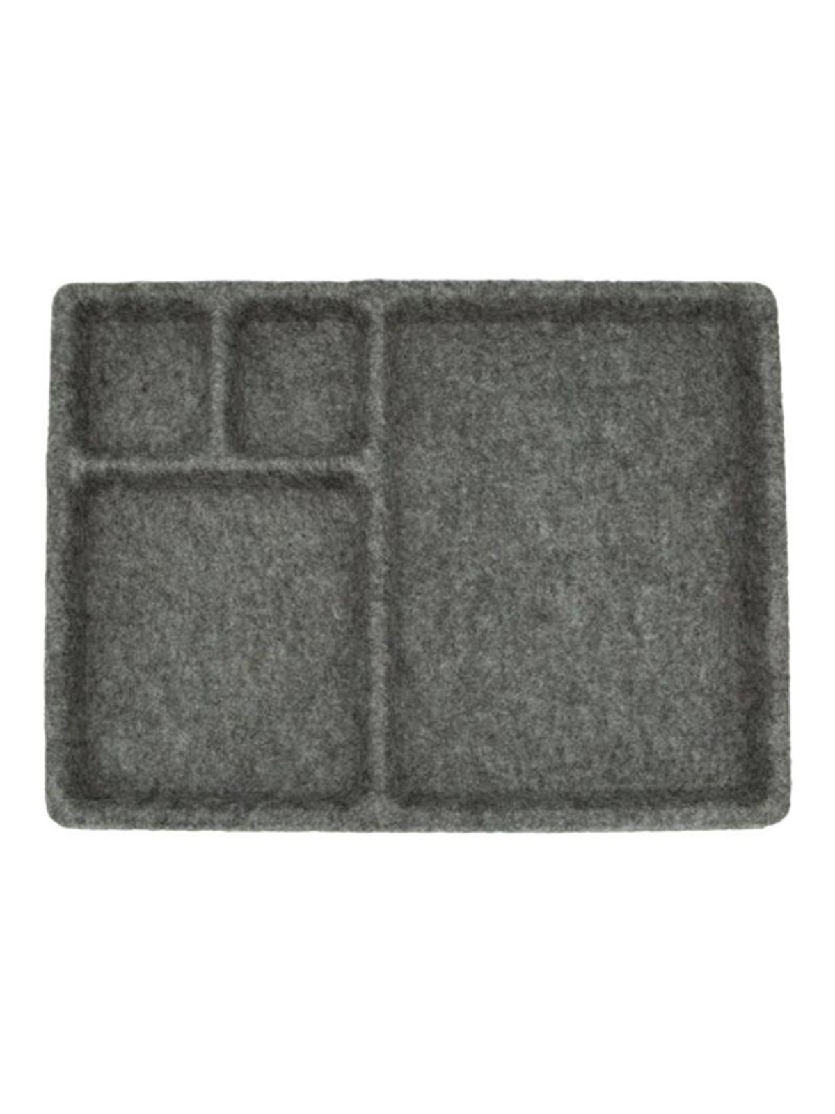 Kikkerland Felt Catch-All Tray 28.6 x 20 x 2 cm