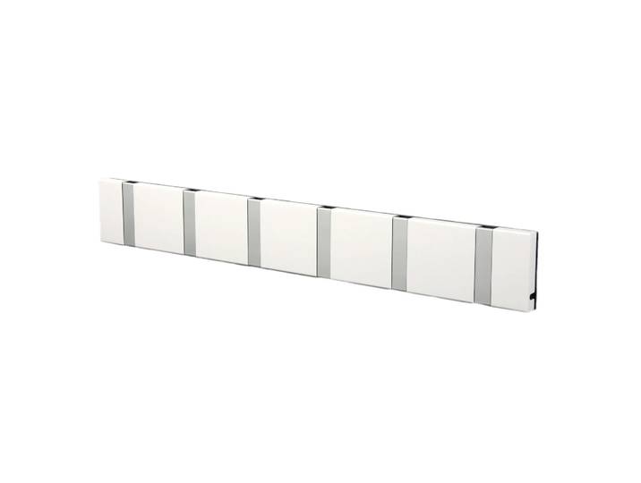 LoCa Loca Knax Garderobenleiste 60 cm Weiß-grau