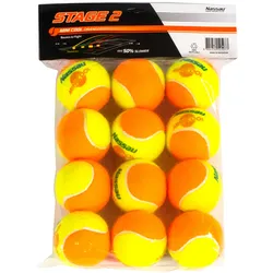 Tennisbälle - Nassau Mini Cool Stage 2 - 12 Stck
