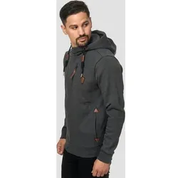 INDICODE Sweatjacke Elm, Größe M in Grau Grau