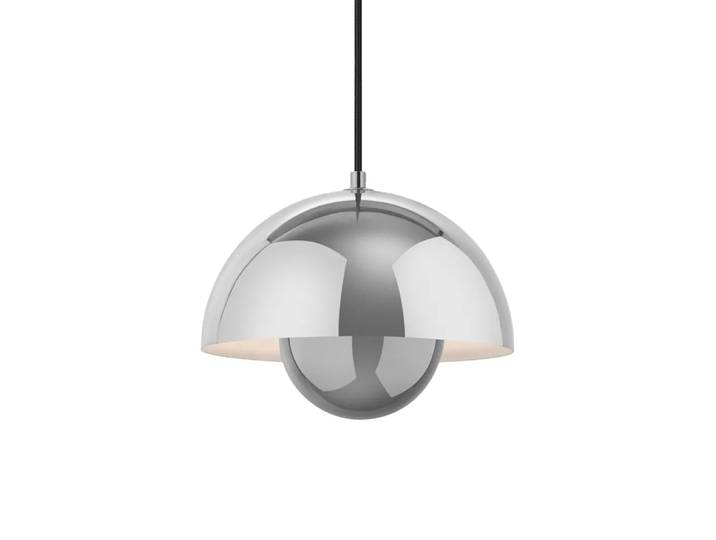 &Tradition Flowerpot VP1 Pendelleuchte Chrome-plated