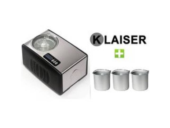 PACK KLAISER W41 TURBINE A GLACES PROFESSIONNELLE AVEC LIVRE DE 62 RECETTES