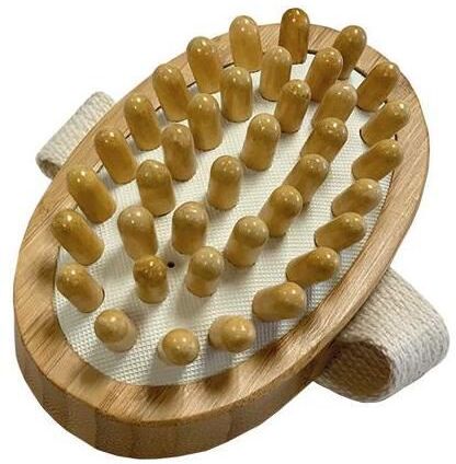 NaturaBIO Cosmetics Anti-Cellulite Massage Brush Bamboo