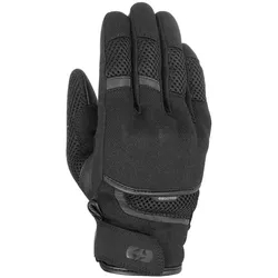 Oxford, Motorradhandschuhe, Brisbane Air Herren Kurzer Sommerhandschuh, Stealth Black, L (Herren, L)