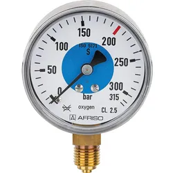 Manometer Schweißtech.0-315bar 63mmG 1/4