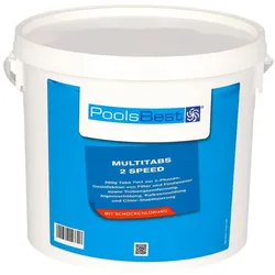 4,8 kg - PoolsBest® Multitabs 2 Speed 7 in 1